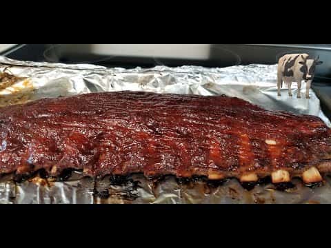 Tender Oven Baked BBQ Ribs