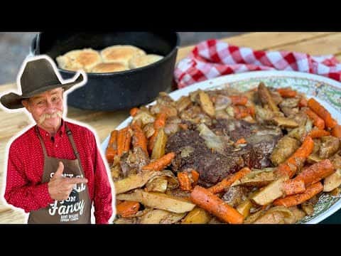 Old-Fashioned Smoked Sunday Pot Roast