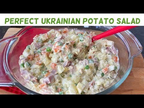 Olivye Potato Salad (Ukrainian / Russian Potato Salad)