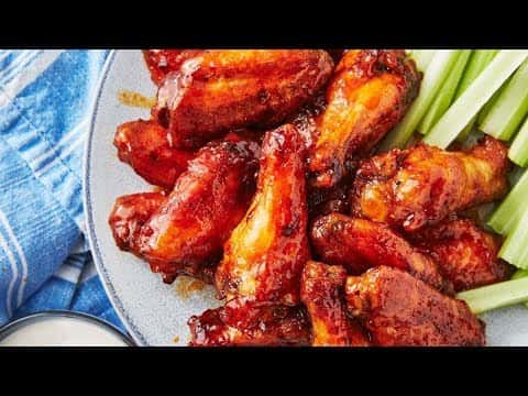 Baked Buffalo Chicken Wings