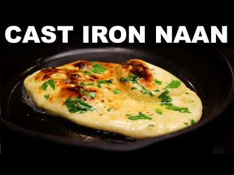 Garlic Naan (No-Yeast and Yeast-Based Variations)