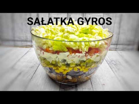 Sałatka Gyros
