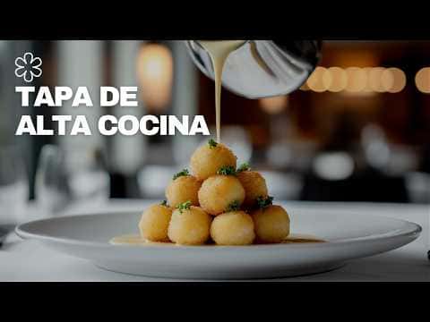 Buñuelos de bacalao con alioli de ajo tostado
